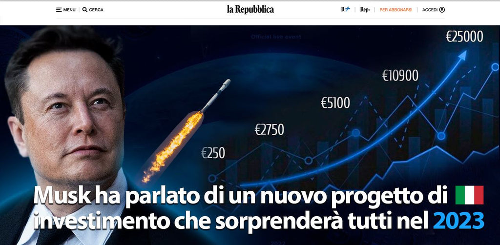Informazioni esclusive per gli italiani